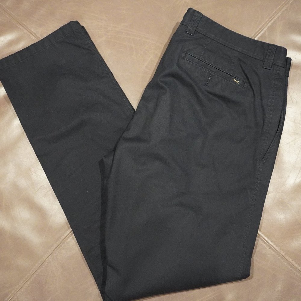 Brax Flat Front Cotton Chino - Navy - 38/34